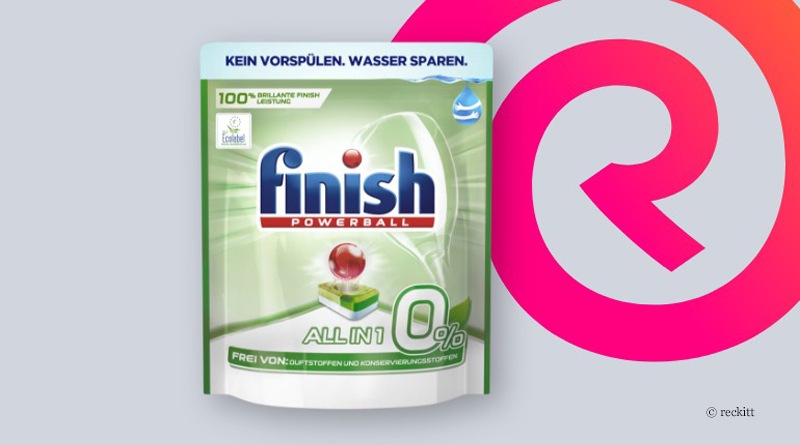 Reckitt standbodenbeutel mit pcr